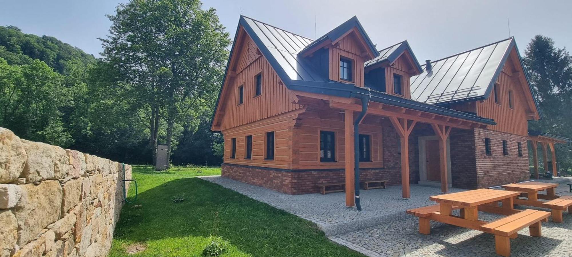 Ferienwohnung Chalupa Vapenka - Kapacita 12 Osob Stárkov Exterior foto